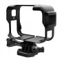PULUZ frame mount beschermhoes voor Insta360 Ace Pro + ISO montagegesp / Pu962b