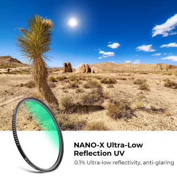 K&F Concept Nano-X MRC UV-filter 37 mm ultra low reflection