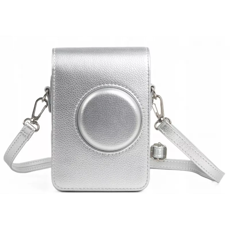 LOVEINSTANT case voor Fujifilm Instax Mini Evo - zilver