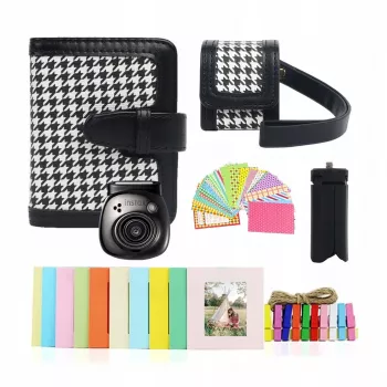 LOVEINSTANT 5-in-1 accessoireset voor Fujifilm Instax Pal - zwart