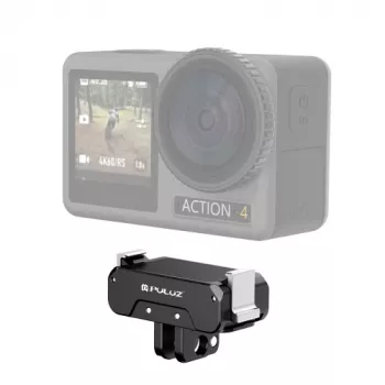 PULUZ PU995B adapterhouder 1/4 + GoPro systeem voor DJI Osmo Action 4 / 3