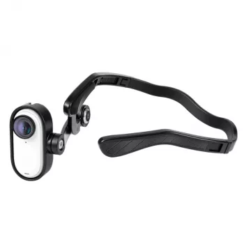 PULUZ magnetische hoofdriemhouder voor Insta360 GO 3 / GO 3S - zwart PU974B