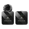 PULUZ PU3153B draadloze Bluetooth microfoon 3,5mm TRS/TRRS voor telefoon camera