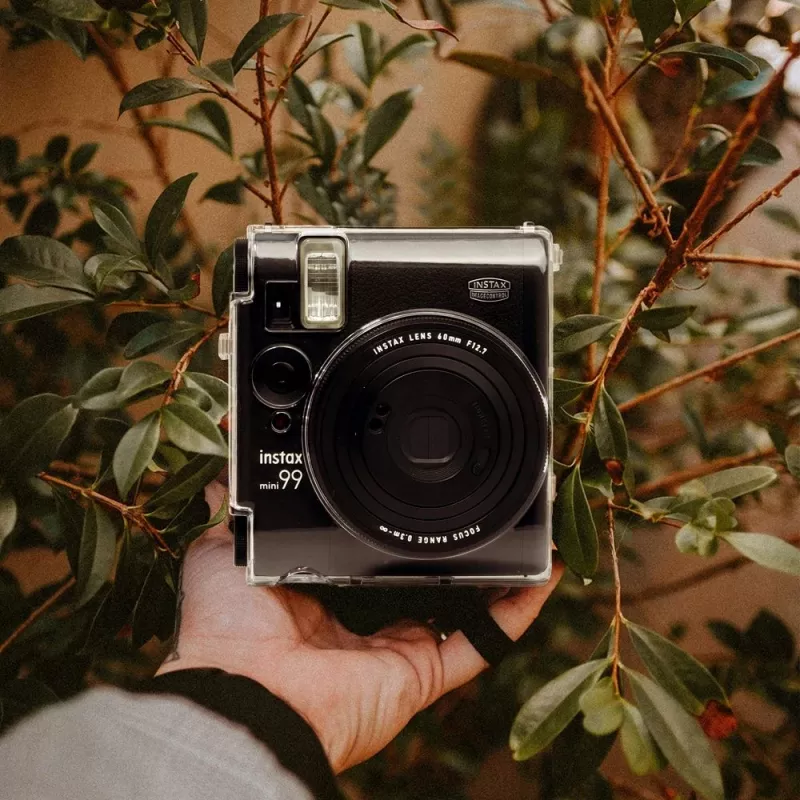 LOVEINSTANT harde beschermhoes voor Fujifilm Instax Mini 99 – transparant