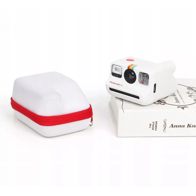 LOVEINSTANT harde schaal case voor Polaroid Go camera - wit