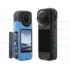 SUNNYLIFE Siliconen lensdop en case-set voor Insta360 X4 - Wit
