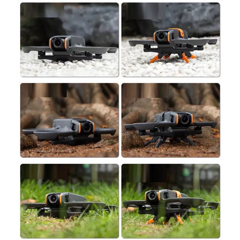 SUNNYLIFE Landingsgestel verlengpoten voor DJI Avata 2-drone - Grijs (4 stuks)