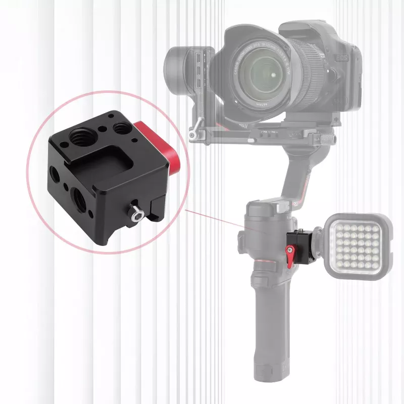 SUNNYLIFE mount adapter 1/4 inch 3/8 inch ISO voor DJI Ronin RS3 / RS3 Pro / RS2 / RSC2