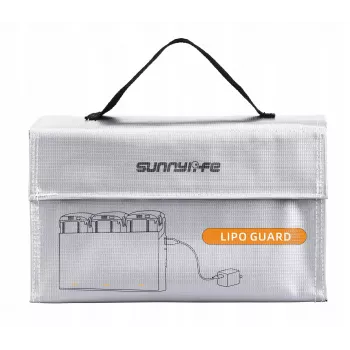 SUNNYLIFE Hardcase voor 3x drone-accu's en oplader compatibel met DJI Mini 4K, Air 3, Avata 2, DC830-S