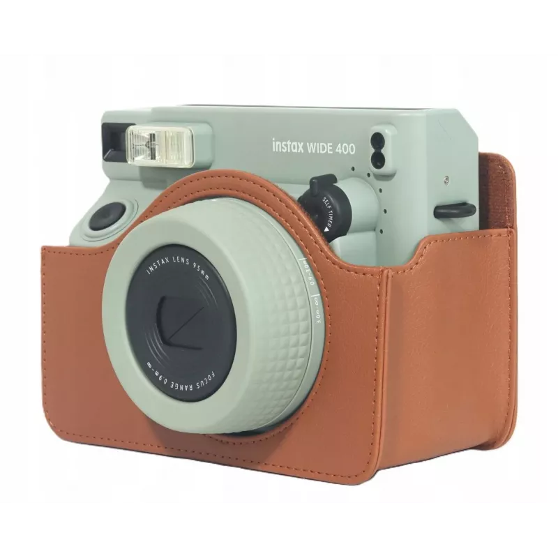 LOVEINSTANT Beschermhoes voor Fujifilm Instax Wide 400 - Bruin