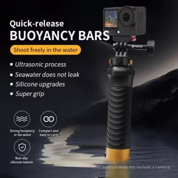 PULUZ Floating Hand Grip drijfstok voor GoPro SJCAM Xiaomi DJI Insta360 actiecamera's PU1053B