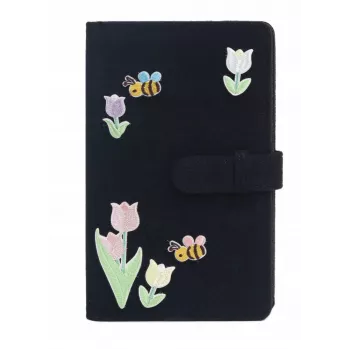 LOVEINSTANT Fotoalbum voor 96 foto's compatibel met Fujifilm Instax Mini 99, 12, 40, 11, 9, Evo, LiPlay, Link – tulpendesign
