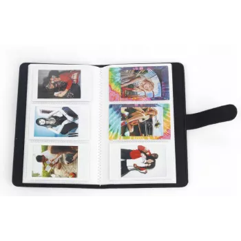 LOVEINSTANT Fotoalbum voor 96 foto's compatibel met Fujifilm Instax Mini 99, 12, 40, 11, 9, Evo, LiPlay, Link – tulpendesign