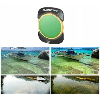 SUNNYLIFE Circular Polarizer CPL MC Multi-Coated Filter voor DJI Osmo Pocket 3 OP3-FI854-C