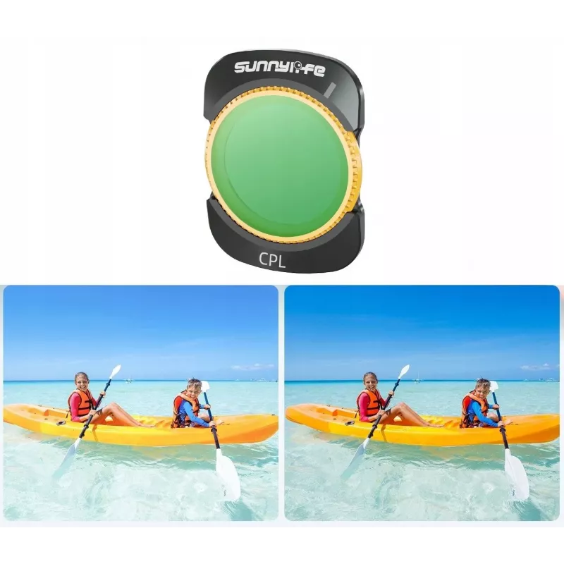 SUNNYLIFE Circular Polarizer CPL MC Multi-Coated Filter voor DJI Osmo Pocket 3 OP3-FI854-C