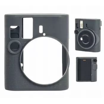 LOVEINSTANT siliconen beschermhoes voor Fujifilm Instax Mini 41 - grijs
