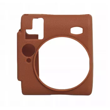 LOVEINSTANT siliconen beschermhoes voor Fujifilm Instax Mini 99 - bruin
