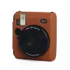 LOVEINSTANT siliconen beschermhoes voor Fujifilm Instax Mini 99 - bruin