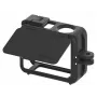 SUNNYLIFE frame mount + lens cover voor DJI Osmo Action 5 Pro / 4 / 3 - zwart