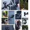 SUNNYLIFE frame mount + lens cover voor DJI Osmo Action 5 Pro / 4 / 3 - zwart