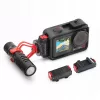 SUNNYLIFE adapterhouder voor DJI Osmo Action 5 Pro / 5 / 4 / 3 - ISO-hot-shoe - zwart