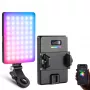 NEEWER VL67C RGB LED videolamp 5W met telefoonclip en Bluetooth app-bediening