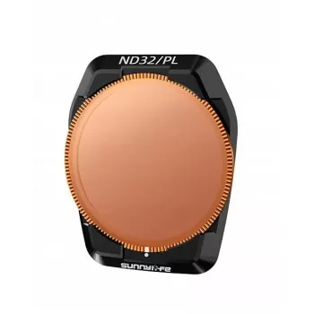 SUNNYLIFE hybride 2in1 polarisatie- + grijs ND32-filter voor DJI Air 3 / 3S + case Fi923-32p