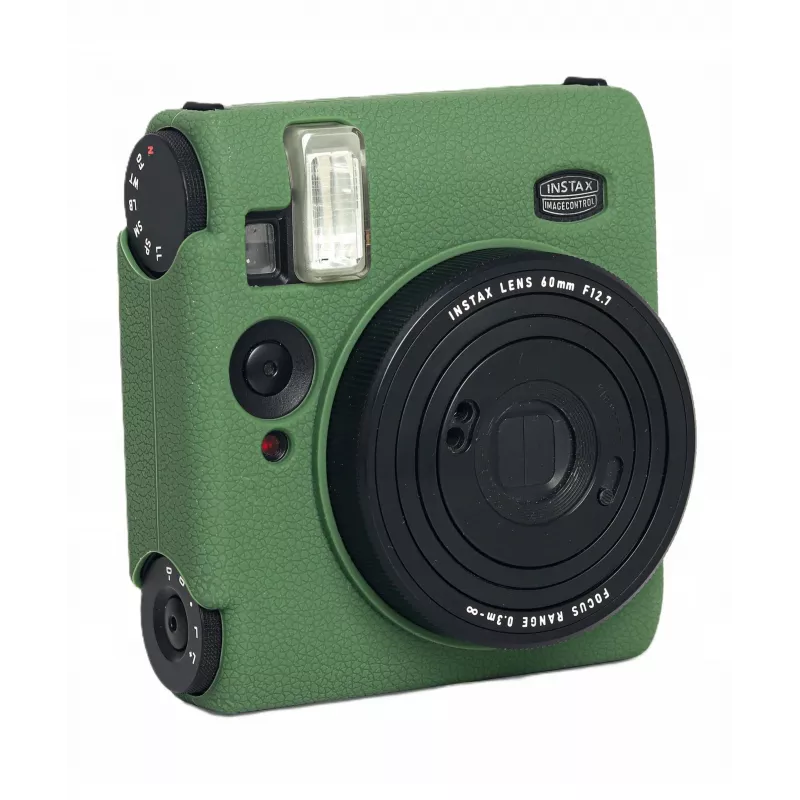 LOVEINSTANT siliconen beschermhoes voor Fujifilm Instax Mini 99 - groen