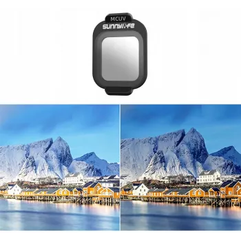 SUNNYLIFE UV MC UV-filter voor DJI Flip drone + beschermtas Fi961