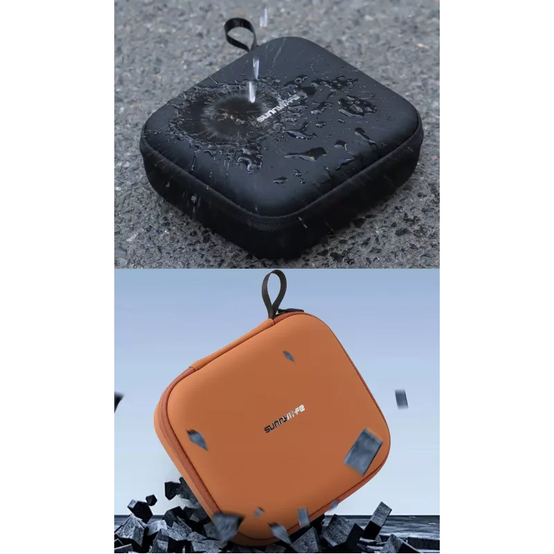 SUNNYLIFE hard shell draagkoffer voor DJI Flip drone - oranje (FP-B957-C)