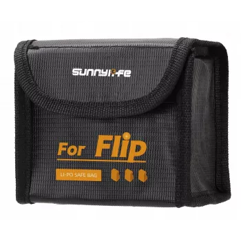 SUNNYLIFE brandveilige tas voor 3 DJI Flip accu's