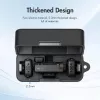 PULUZ siliconen beschermhoes voor DJI Mic Mini oplaadcase - zwart