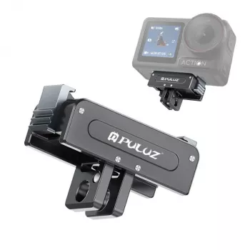 PULUZ 1/4 inch naar GoPro-Houderadapter voor DJI Osmo Action 5 Pro / 4 / 3 - Zwart