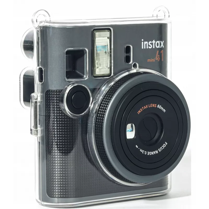 LOVEINSTANT Harde Schutthoes voor Fujifilm Instax Mini 41 Camera - Transparant