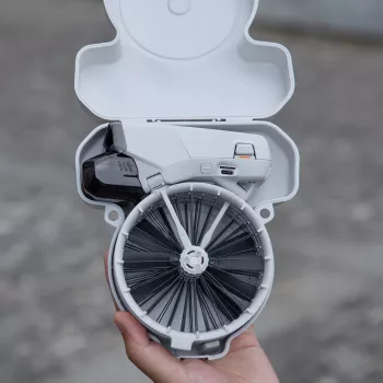 SUNNYLIFE Harde Opbergtas voor DJI Flip Drone met schouderriem, Grijs, FP-SN953-GY
