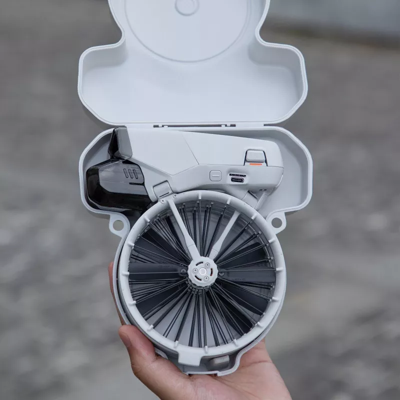 SUNNYLIFE Harde Opbergtas voor DJI Flip Drone met schouderriem, Grijs, FP-SN953-GY