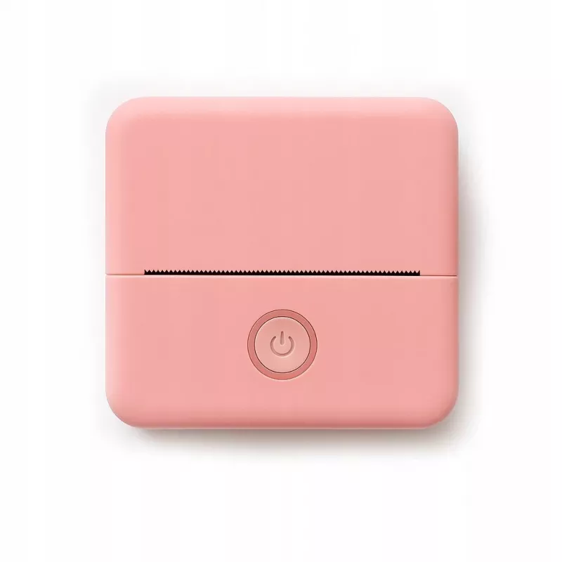 LOVEINSTANT X6 Bluetooth Thermische Printer voor foto's, stickers, notities, etiketten, Roze