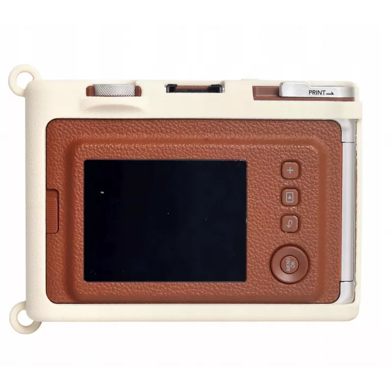 LOVEINSTANT siliconenhoes voor Fujifilm Instax Mini Evo - wit