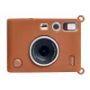 LOVEINSTANT siliconen beschermhoes voor Fujifilm Instax Mini Evo - bruin
