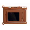 LOVEINSTANT siliconen beschermhoes voor Fujifilm Instax Mini Evo - bruin