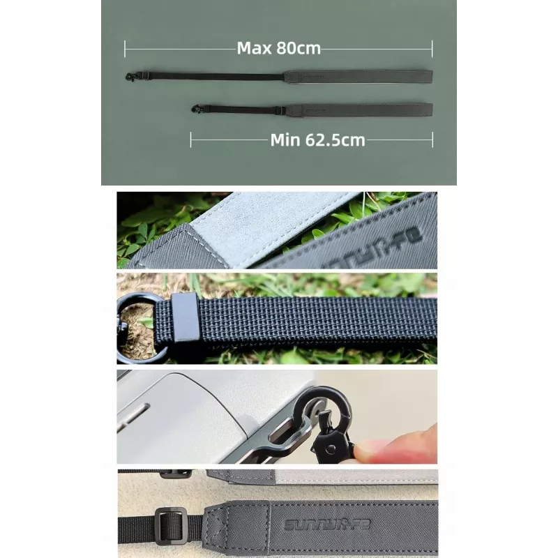 SUNNYLIFE nekkoordhouder voor DJI RC Plus 2 / RC Plus / GS998 afstandsbediening
