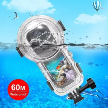 PULUZ waterdichte onderwaterbehuizing tot 60m voor Insta360 X5 / X 5 / Pu756t