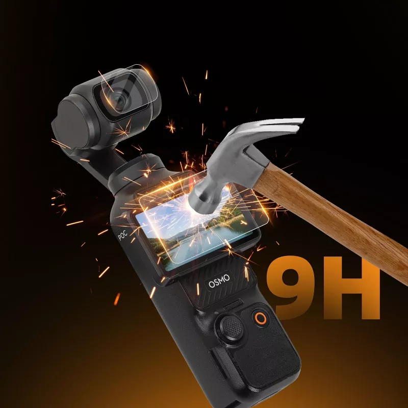 SUNNYLIFE screen & lens protector set met AR-coating voor DJI Osmo Pocket 3 - gehard glas 9H
