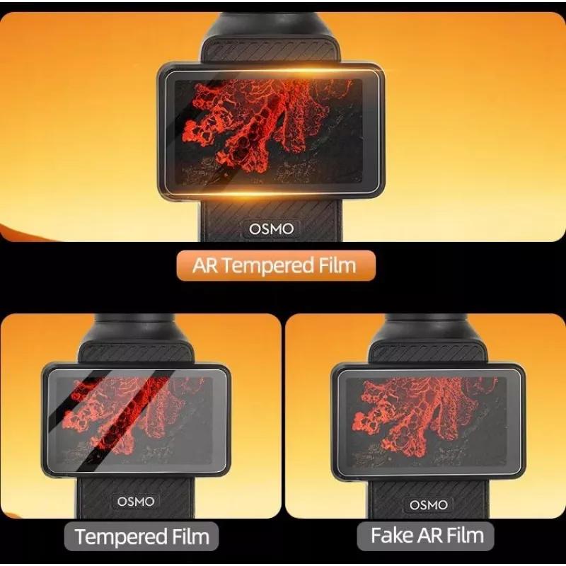 SUNNYLIFE screen & lens protector set met AR-coating voor DJI Osmo Pocket 3 - gehard glas 9H
