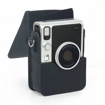 LOVEINSTANT hoesje opbergtas voor Fujifilm Instax Mini Evo zwart / verticaal