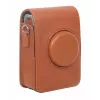 LOVEINSTANT beschermhoes voor Fujifilm Instax Mini Evo - bruin (verticaal)