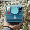 LOVEINSTANT beschermende objectiefdop van aluminium voor Polaroid Now Now+ blauw