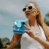 LOVEINSTANT beschermende objectiefdop van aluminium voor Polaroid Now Now+ blauw