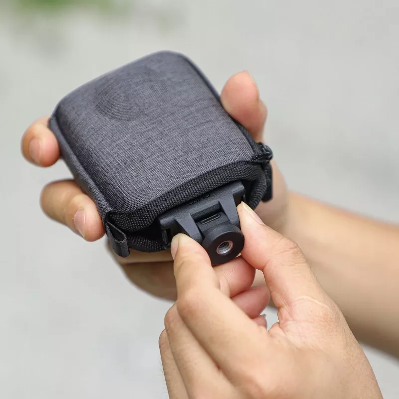 SUNNYLIFE mini harde draagtas voor DJI Osmo Pocket 3 - zwart