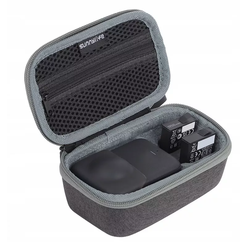 SUNNYLIFE OS-B029-D mini draagtas voor DJI Osmo 360 en accu's